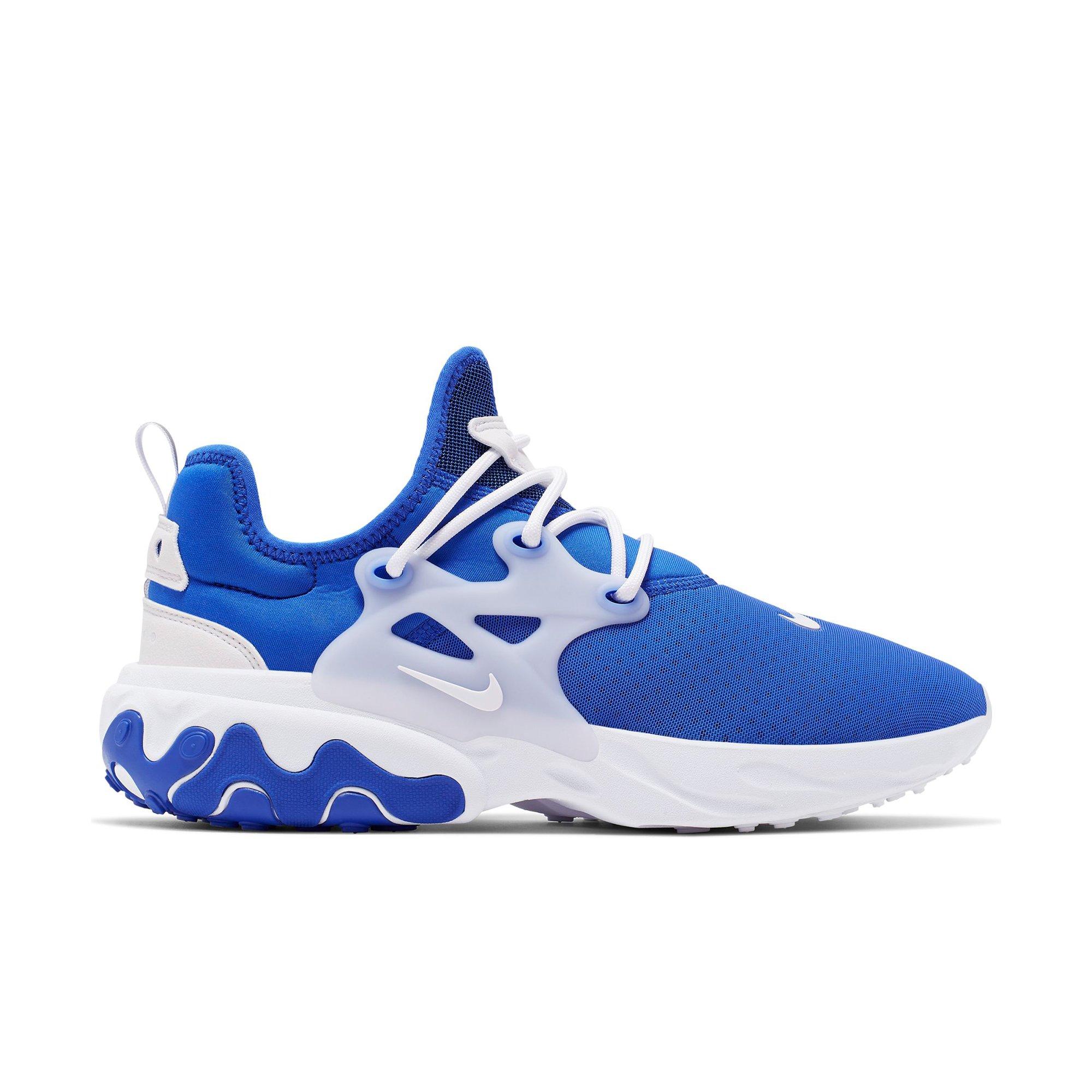 Blue nike presto react online